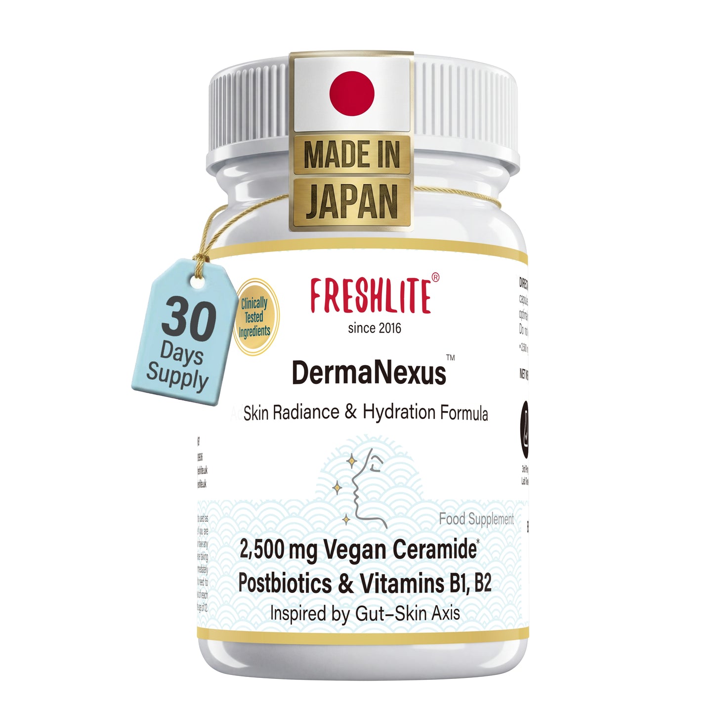 DermaNexus™ for Skin Hydration & Barrier - via Gut-Skin Axis