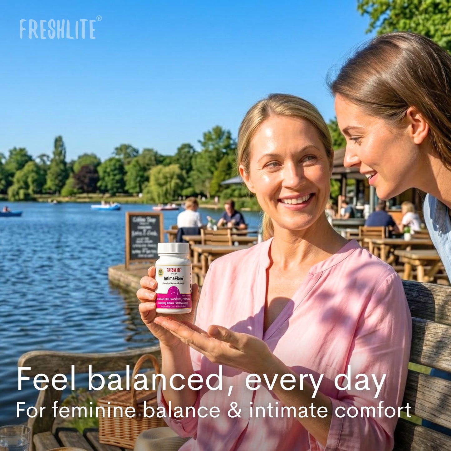 IntimaFlore™ | 120 Billion CFU Probiotics, Postbiotics & 1000 mg Citrus Bioflavonoids